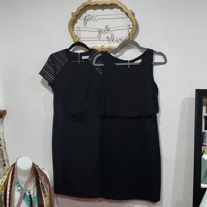 2 Calvin Klein Sexy Black Dresses Size 6